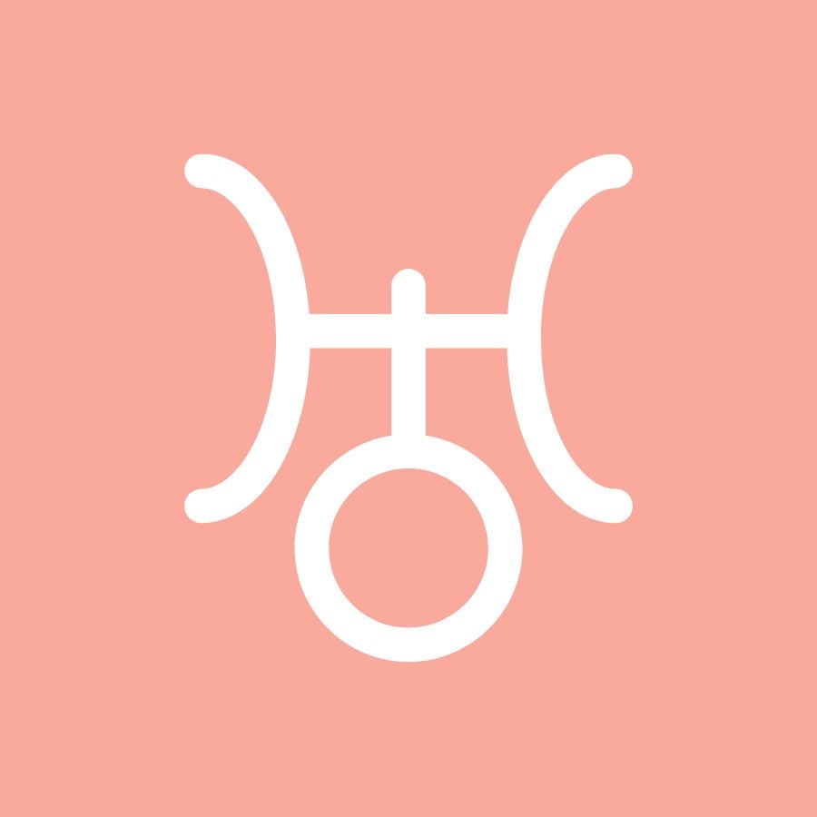 Astrological symbol of Uranus